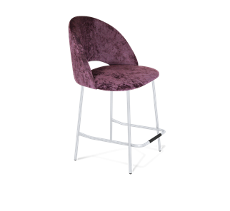 Полубарный стул SHT-ST34 / SHT-S29P-1 (вишневый джем/хром лак) в Шахтах