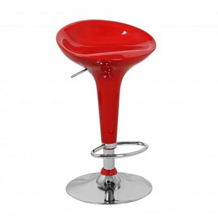 Барный стул Бомба QS-D18 красный в Шахтах - изображение