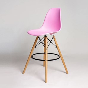 Барный стул DSL 110 Wood bar (розовый) в Шахтах