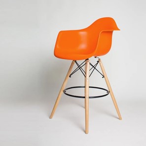 Барный стул DSL 330 Wood bar (оранжевый) в Шахтах - предосмотр