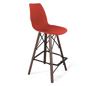 Барный стул SHT-ST29/S80 (оранжевый ral2003/темный орех/черный) в Шахтах - предосмотр 12