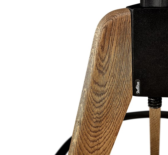 Барный стул SHT-ST29/S92 (белый/брашированный коричневый/черный муар) в Шахтах - изображение 5