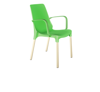 Обеденный стул SHT-ST76/S424 (зеленый/ваниль) в Шахтах