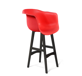 Барный стул SHT-ST31/S65 (красный/венге) в Шахтах
