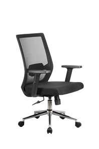 Офисное кресло Riva Chair 851E (Черный) в Батайске