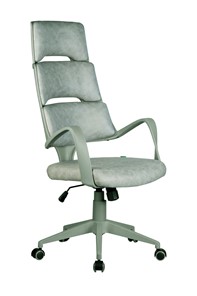 Кресло компьютерное Riva Chair SAKURA (Пепельный/серый) в Шахтах