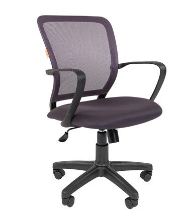 Офисное кресло CHAIRMAN 698 black TW, ткань, цвет серый в Шахтах - изображение