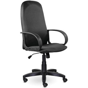 Офисное кресло Brabix Praktik EX-279 (ткань JP/кожзам, серое) 532018 в Шахтах