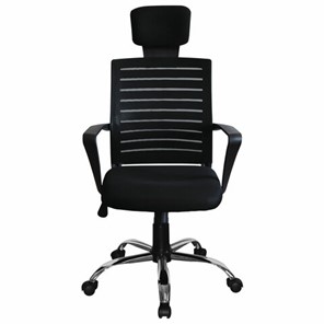 Офисное кресло Brabix Victory MG-016 (подголовник, хром, черное) 531924 в Шахтах