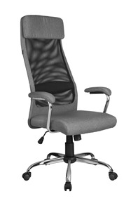 Кресло Riva Chair 8206 HX (Серый/черный) в Ростове-на-Дону