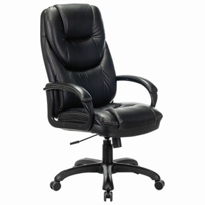 Кресло компьютерное Brabix Premium Nord EX-590 (черный пластик, экокожа, черное) 532097 в Шахтах