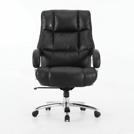 Офисное кресло Brabix Premium Bomer HD-007 (рециклированная кожа, хром, черное) 531939 в Шахтах - изображение