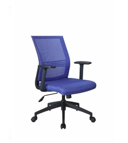 Кресло офисное Riva Chair 668, Цвет синий в Шахтах