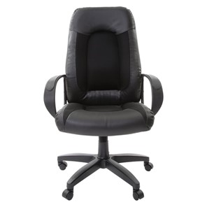 Офисное кресло Brabix Strike EX-525 (экокожа черная, ткань черная, TW) в Шахтах