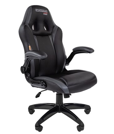 Кресло офисное CHAIRMAN GAME 15, цвет черный / серый в Шахтах - изображение