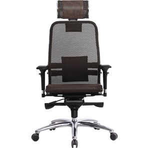 Кресло компьютерное Samurai S-3.04, темно-коричневый в Шахтах - предосмотр 1