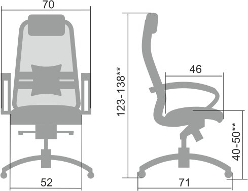 Кресло Samurai S-1.04, бежевый в Шахтах - изображение 1