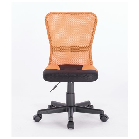 Компьютерное кресло Brabix Smart MG-313 (без подлокотников, комбинированное, черное/оранжевое) 531844 в Шахтах - изображение 3