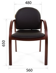 Офисное кресло CHAIRMAN 659 Экокожа черная в Батайске - предосмотр 1