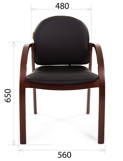 Офисное кресло CHAIRMAN 659 Экокожа черная в Шахтах - изображение 1