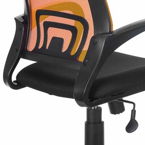 Кресло Brabix Fly MG-396 (с подлокотниками, сетка, оранжевое/черное) 532084 в Шахтах - предосмотр 5