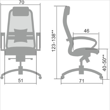 Офисное кресло Samurai SL-1.04, черный в Шахтах - изображение 1