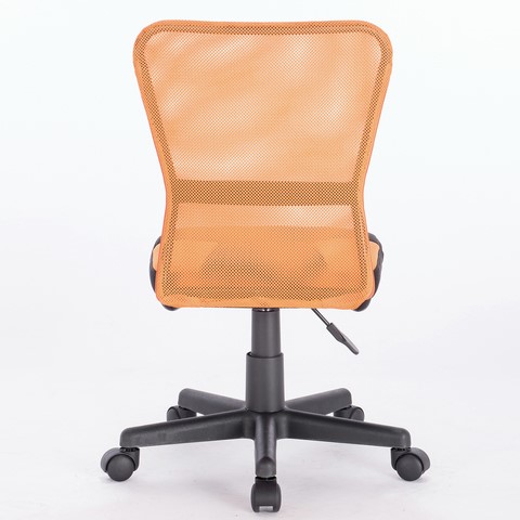 Компьютерное кресло Brabix Smart MG-313 (без подлокотников, комбинированное, черное/оранжевое) 531844 в Шахтах - изображение 4