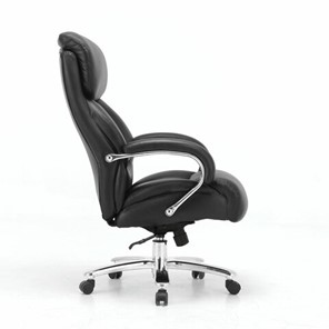 Кресло компьютерное Brabix Premium Pride HD-100 (натуральная кожа, черное) 531940 в Шахтах - предосмотр 1