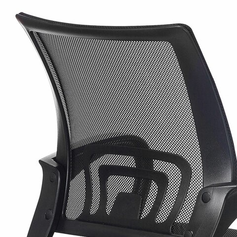 Офисное кресло Brabix Fly MG-396 (с подлокотниками, сетка, черное) 532083 в Батайске - изображение 6