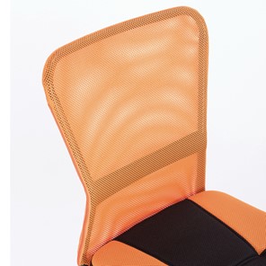 Компьютерное кресло Brabix Smart MG-313 (без подлокотников, комбинированное, черное/оранжевое) 531844 в Шахтах - предосмотр 5