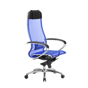 Кресло компьютерное Samurai S-1.04, синий в Шахтах - предосмотр 3