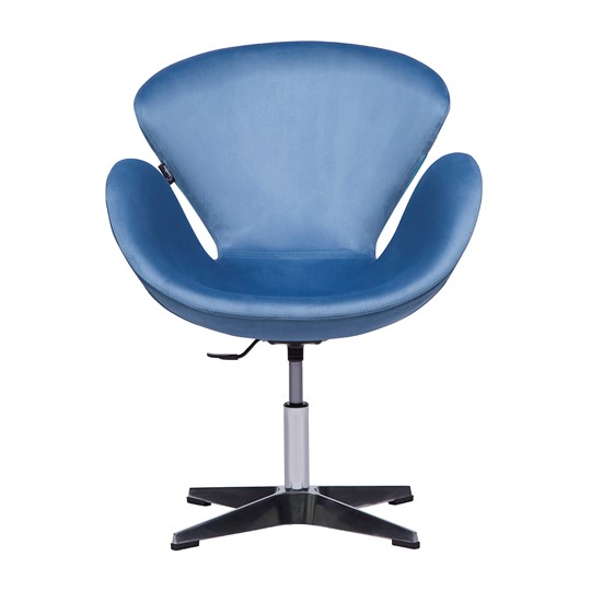 Кресло Беннет-2, Микровелюр голубой в Шахтах - изображение 1