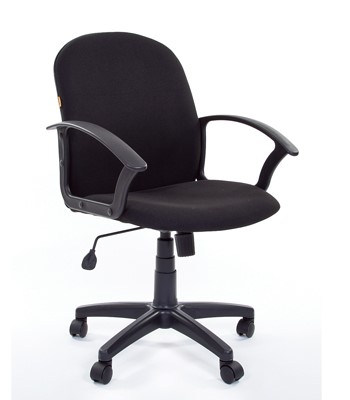 Офисное кресло CHAIRMAN 681 Ткань C-3 черное в Батайске - изображение