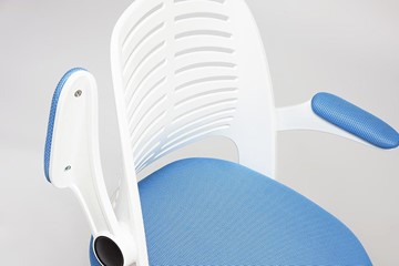 Кресло компьютерное JOY ткань, синий, арт.11997 в Шахтах - предосмотр 10