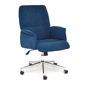 Кресло компьютерное YORK флок, синий, арт.13862 в Шахтах