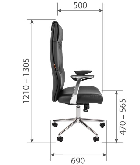 Компьютерное кресло CHAIRMAN Vista Экокожа премиум коричневая (vista) в Шахтах - изображение 6