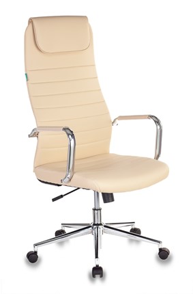 Офисное кресло КВ-9, экокожа / бежевая в Шахтах - изображение
