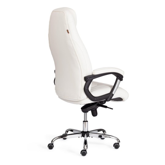 Компьютерное кресло BOSS Lux, кож/зам, белый, арт.21152 в Шахтах - изображение 3
