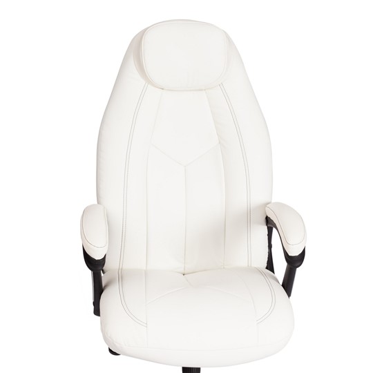 Компьютерное кресло BOSS Lux, кож/зам, белый, арт.21152 в Шахтах - изображение 5