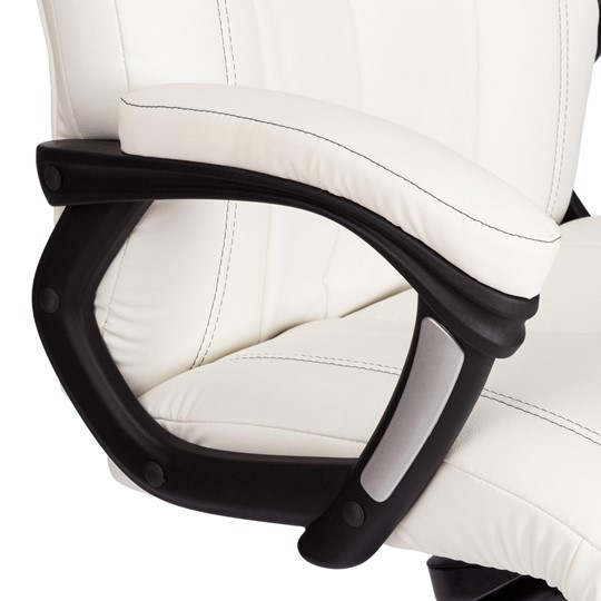 Компьютерное кресло BOSS Lux, кож/зам, белый, арт.21152 в Шахтах - изображение 6