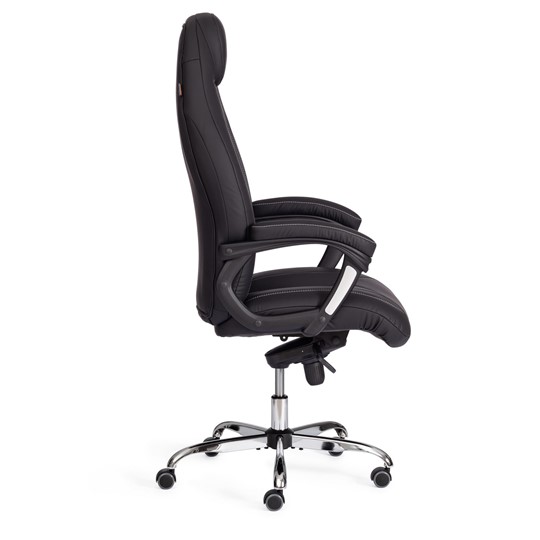 Кресло офисное BOSS Lux, кож/зам, черный, арт.21151 в Батайске - изображение 1
