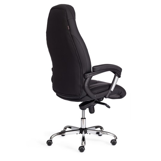 Кресло офисное BOSS Lux, кож/зам, черный, арт.21151 в Батайске - изображение 3