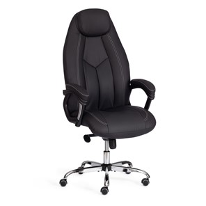 Кресло офисное BOSS Lux, кож/зам, черный, арт.21151 в Шахтах - предосмотр