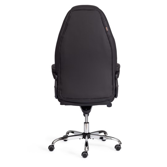 Кресло офисное BOSS Lux, кож/зам, черный, арт.21151 в Таганроге - изображение 4