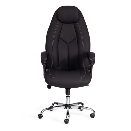 Кресло офисное BOSS Lux, кож/зам, черный, арт.21151 в Таганроге - изображение 5