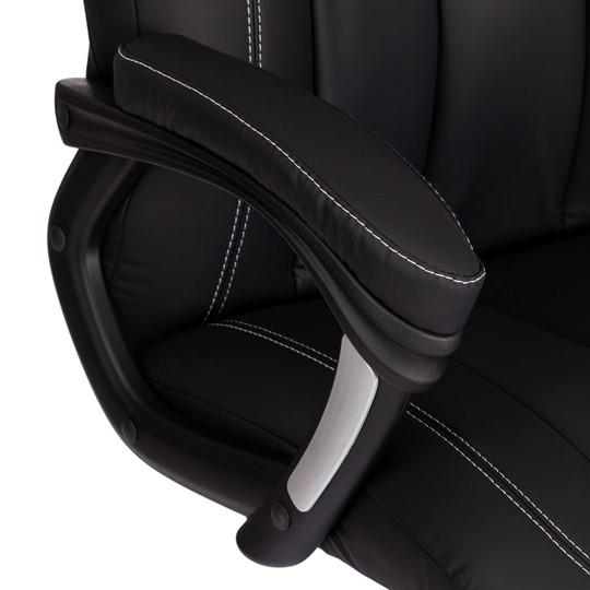 Кресло офисное BOSS Lux, кож/зам, черный, арт.21151 в Батайске - изображение 7