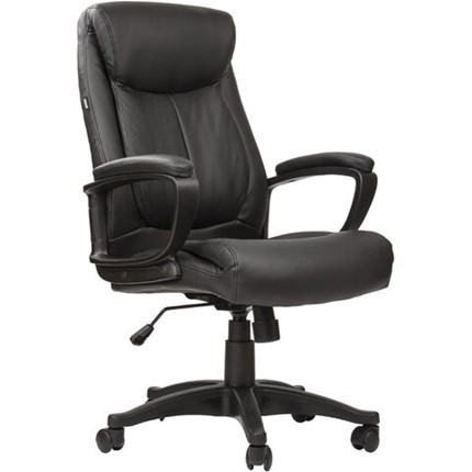 Кресло офисное BRABIX "Enter EX-511", экокожа, черное, 530859 в Шахтах - изображение
