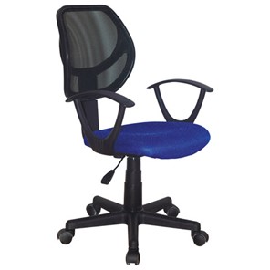 Компьютерное кресло Brabix Flip MG-305 (ткань TW, синее/черное) 531919 в Таганроге