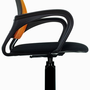 Кресло Brabix Fly MG-396 (с подлокотниками, сетка, оранжевое/черное) 532084 в Шахтах - предосмотр 9