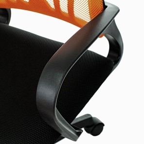 Кресло Brabix Fly MG-396 (с подлокотниками, сетка, оранжевое/черное) 532084 в Шахтах - предосмотр 11